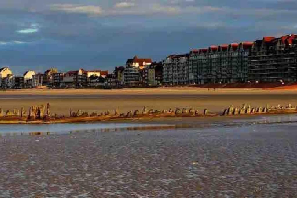 Face A La Mer, Appartement Rdc Bray Dunes Ngoại thất bức ảnh